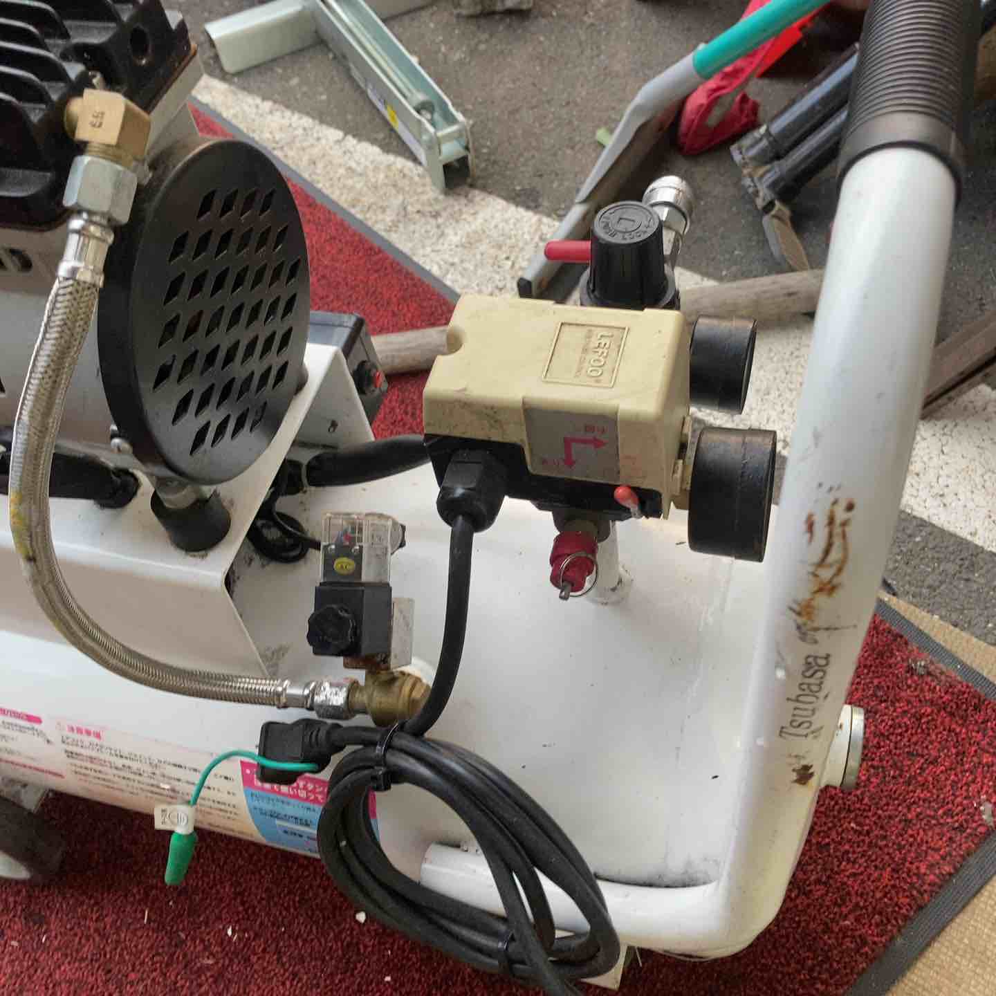 エアコンプレッサー　３０リッター RETZLINK アルミタンク静音コンプレッサー 30L RZ
