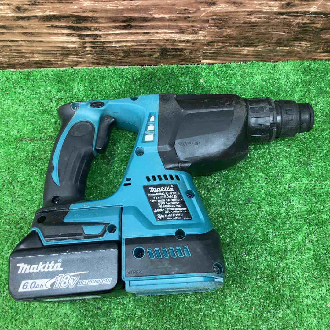 ★マキタ(makita) 24mmコードレスハンマドリル(本体+ケースのみ) HR244DZK【川越店】