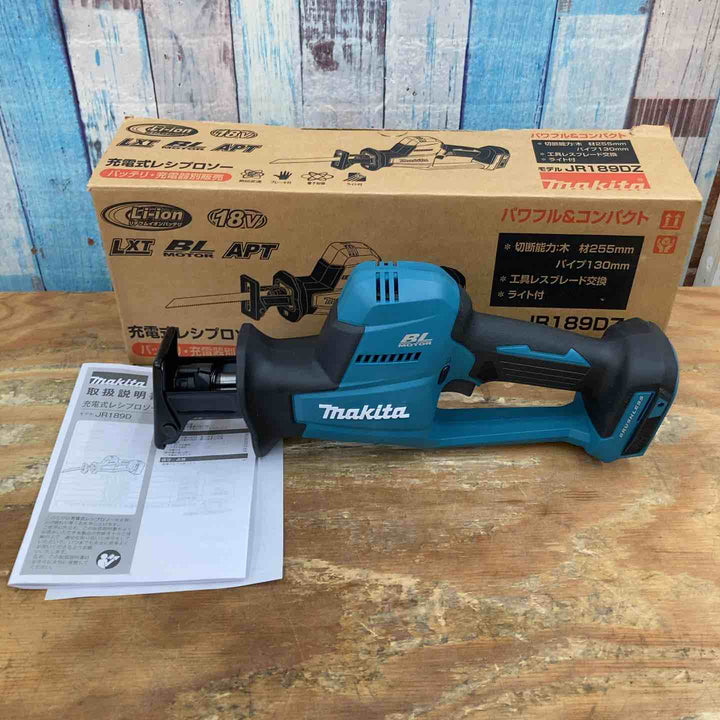 ★マキタ(makita) 18Vコードレスレシプロソー JR189DZ 本体のみ【柏店】