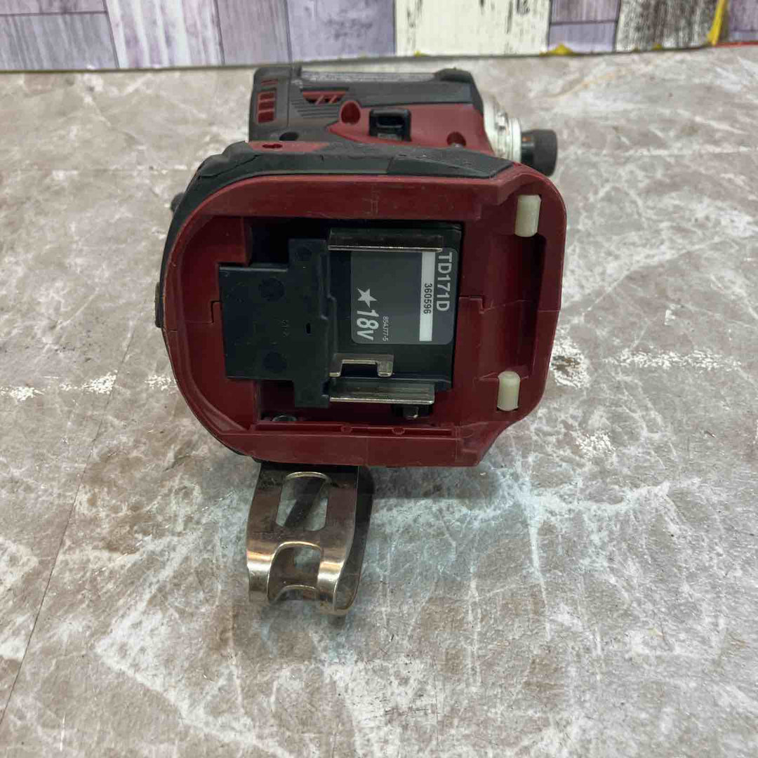 ★マキタ(makita) コードレスインパクトドライバー TD171DZAR【八潮店】