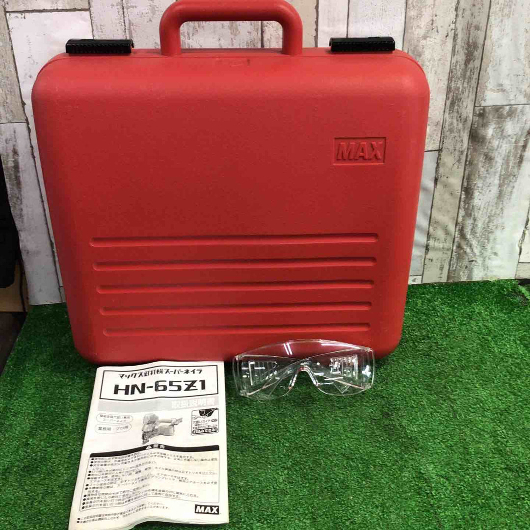 ☆マックス(MAX) 高圧エア釘打ち機 HN-65Z1【町田店】