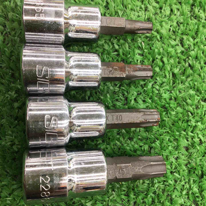 【中古】 シグネット 3/8" トルクスソケットセット Tソケット11本、Eソケット10本 【桶川店】