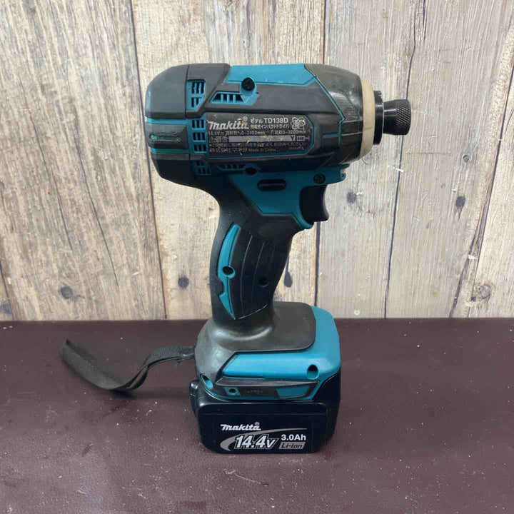 【中古品】 マキタ(makita) コードレスインパクトドライバー TD138DRFX 【東大和店】