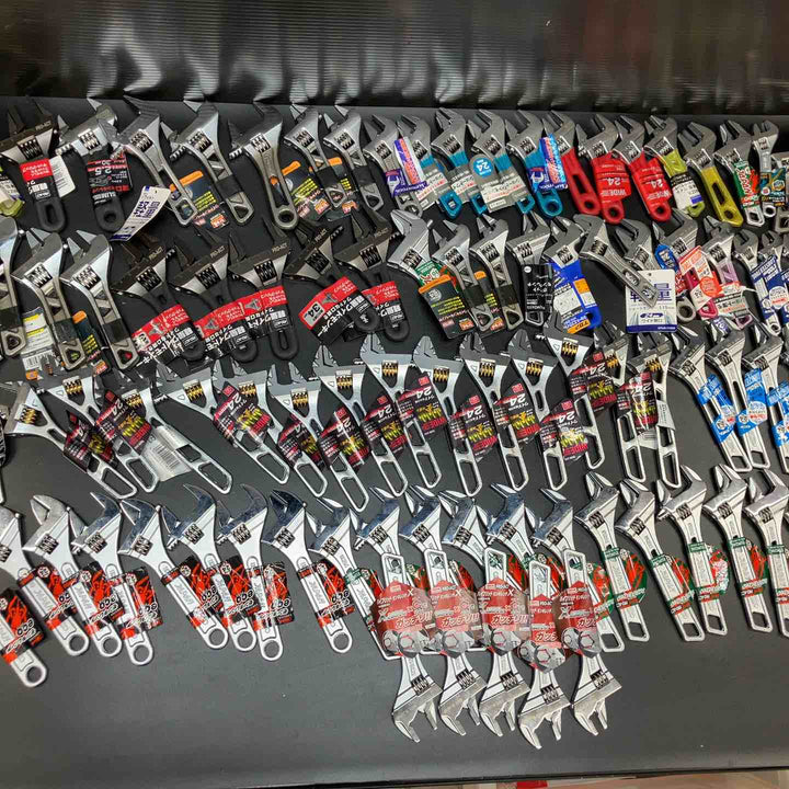 ▼モンキーレンチ100個まとめ売り 格安☆ ロブスター スーパーツール TOP サイズ 複数 軽量 薄型 ショート 様々【川越店】