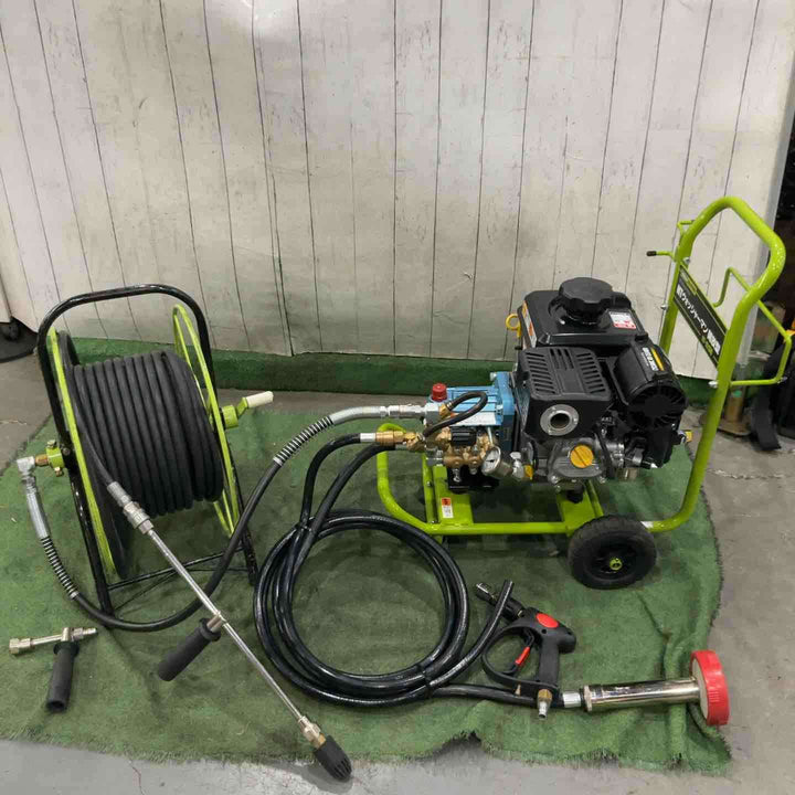 【店頭受取り限定】◇大塚刷毛 MTウォッシャーマン オープン型 エンジン高圧洗浄機 OT-1513G 動作確認済【川口店】
