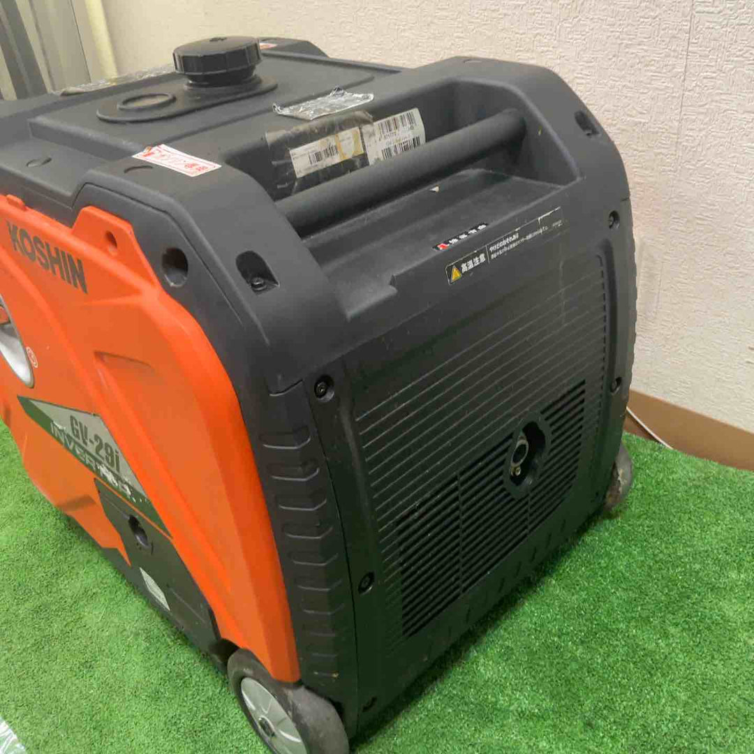 【店頭受取り限定】☆工進(KOSHIN) インバーター発電機 GV-29i【草加店】