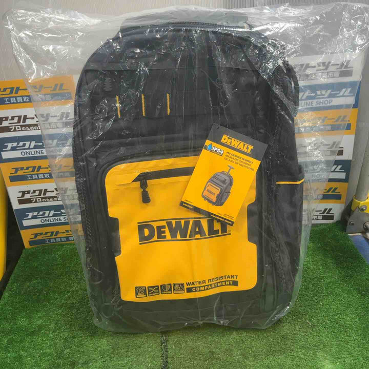 デウォルト(DEWALT) キャスター付きバックパック 撥水 撥塵 耐久性 収納ケース ツールバッグ 収納BOX 工具箱 道具袋 鞄 DIY ストレージ DWST60101-1【草加店】