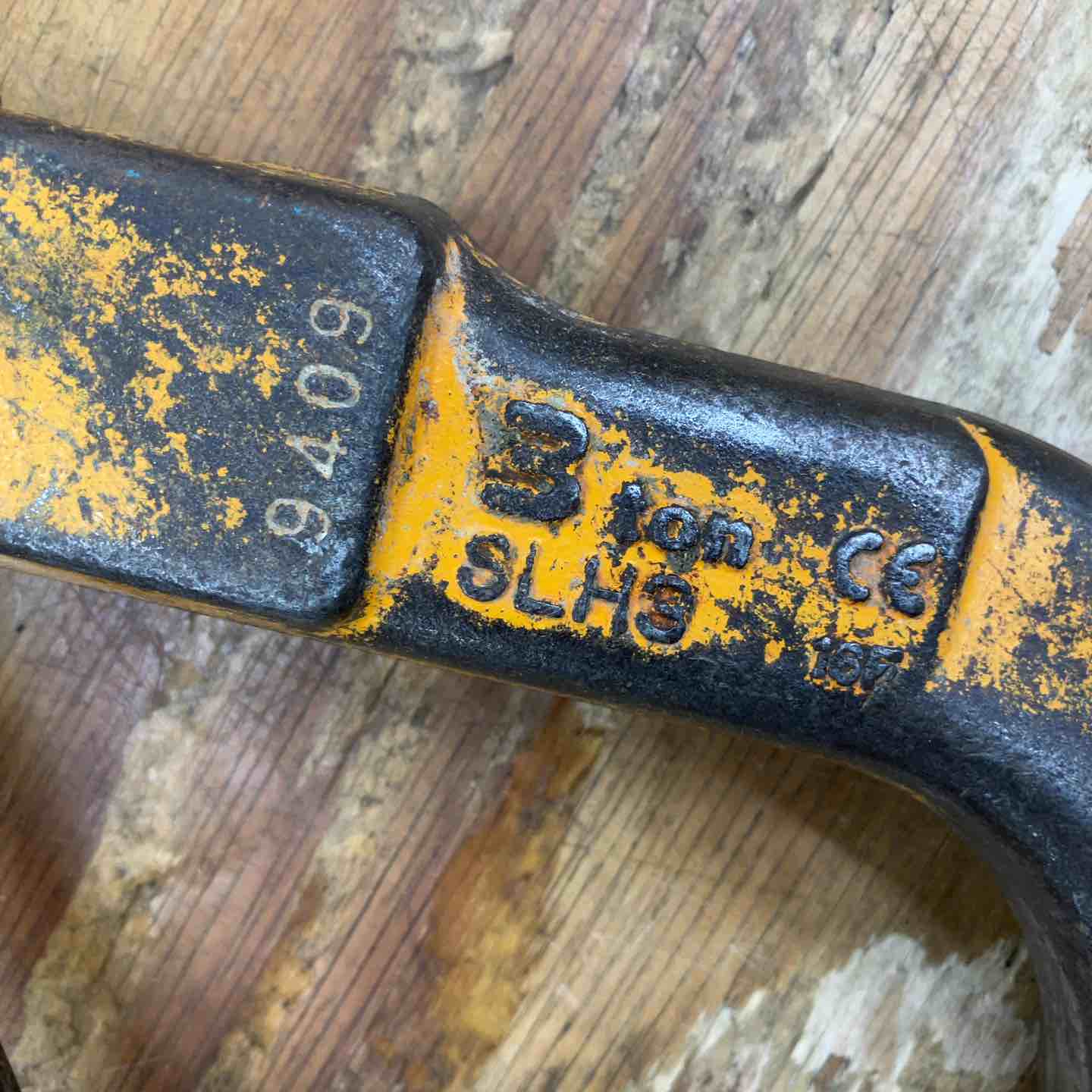 中古品】スーパーツール 鉄板吊り フック 3トン チェーン付き！【柏店