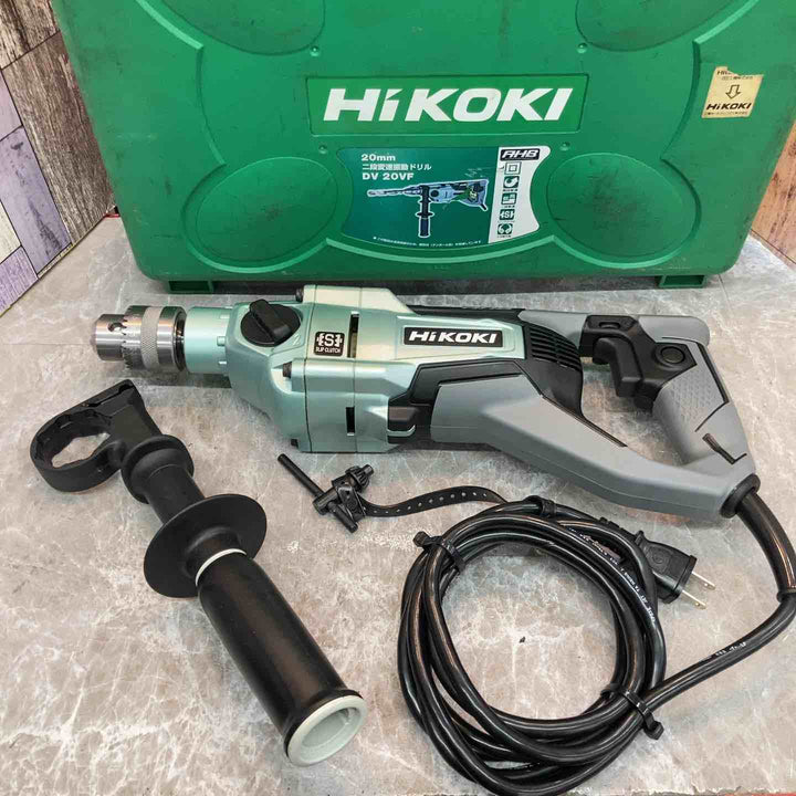 ☆ハイコーキ(HIKOKI ※旧:日立工機) 振動ドリル DV20VF【八潮店】