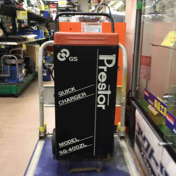 【店頭受取り限定】GSユアサ YUASA GS急速充電器 Prestor SQ-400ZL 動作未確認【草加店】