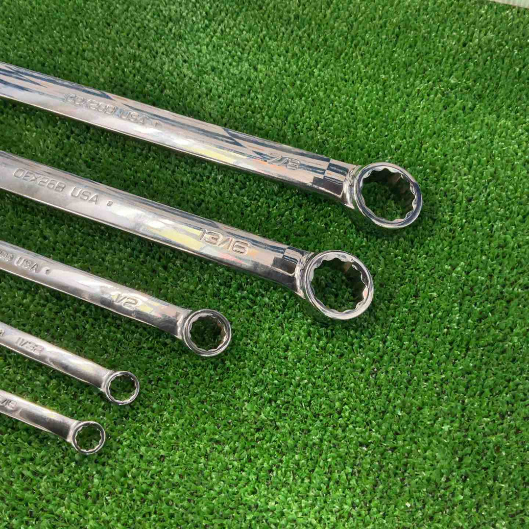 スナップオン Snap-on コンビネーションレンチ インチ 5本セット OEX10B/11B/16B/26B/28B【草加店】