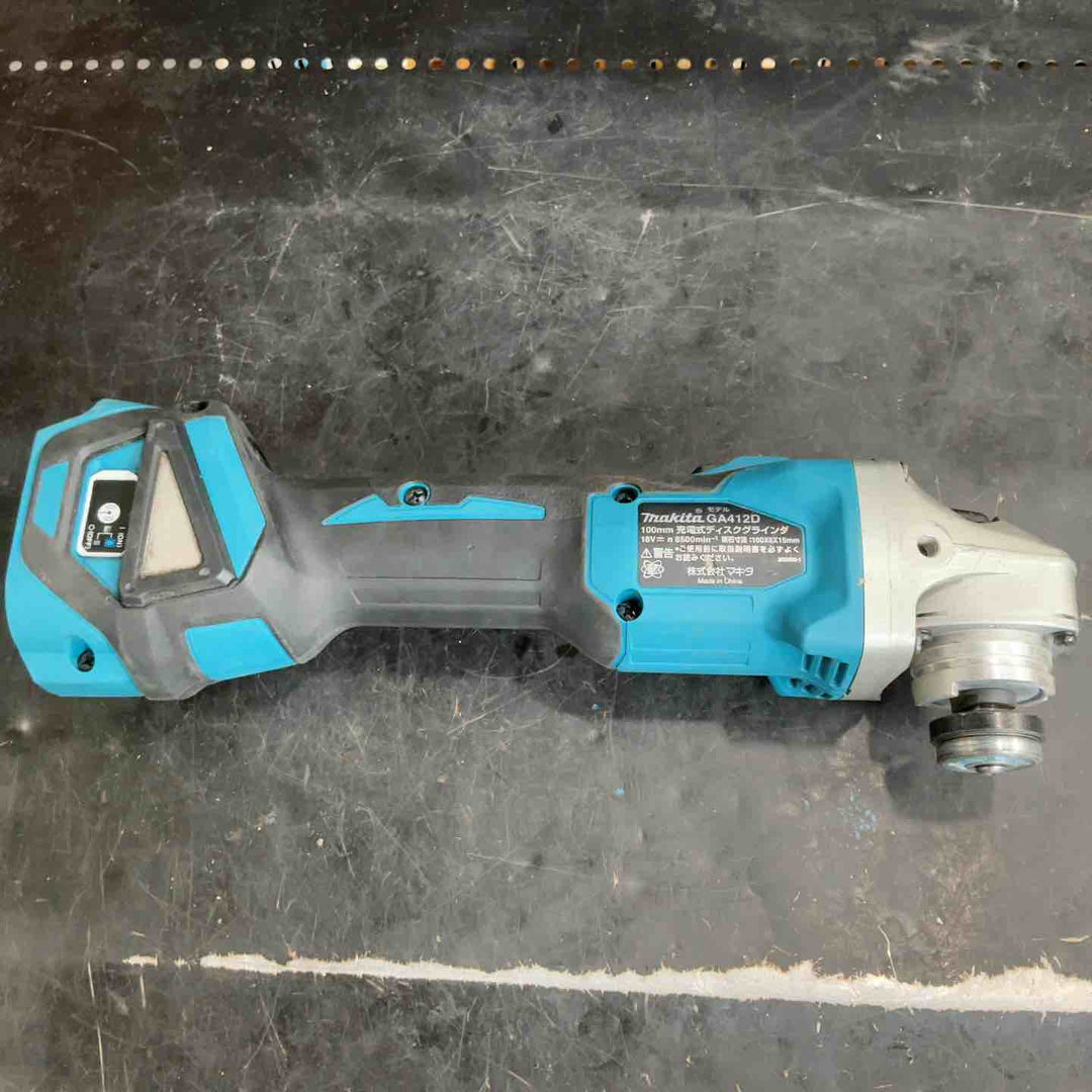 ★マキタ(makita) 100mmコードレスディスクグラインダ GA412DZ【草加店】