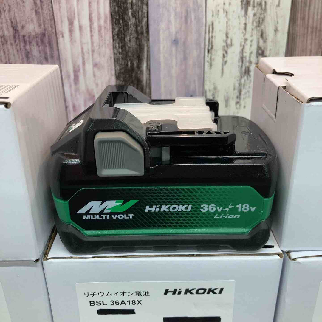 ⑧ハイコーキ(HIKOKI ※旧:日立工機) リチウムイオンバッテリー 36V/2.5Ah BSL36A18X 5個セット【八潮店】