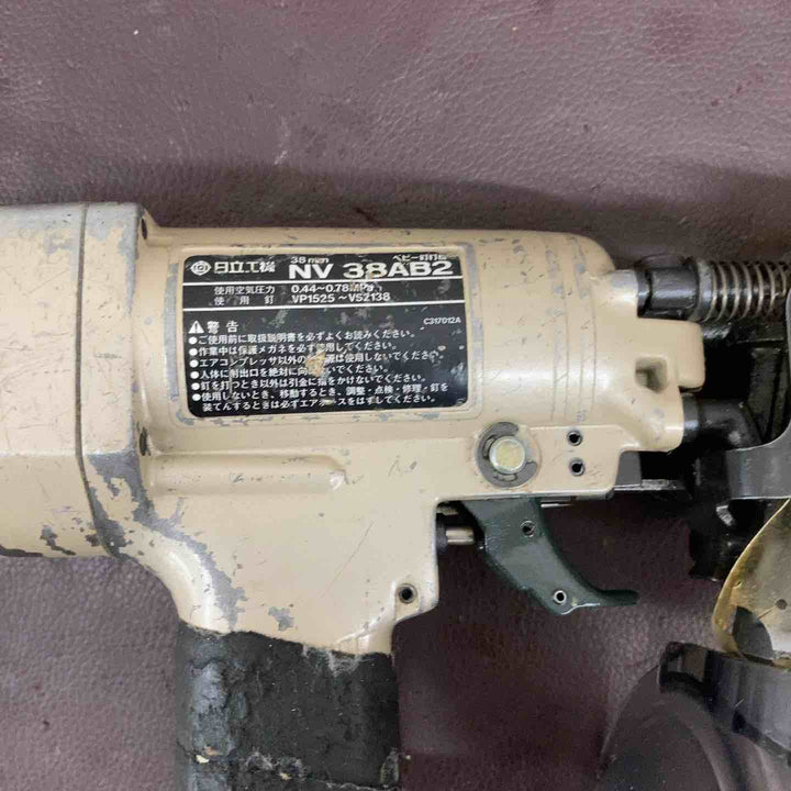 【中古品】 ハイコーキ(HIKOKI ※旧:日立工機) 38mm 常圧釘打ち機  NV38AB2 【東大和店】