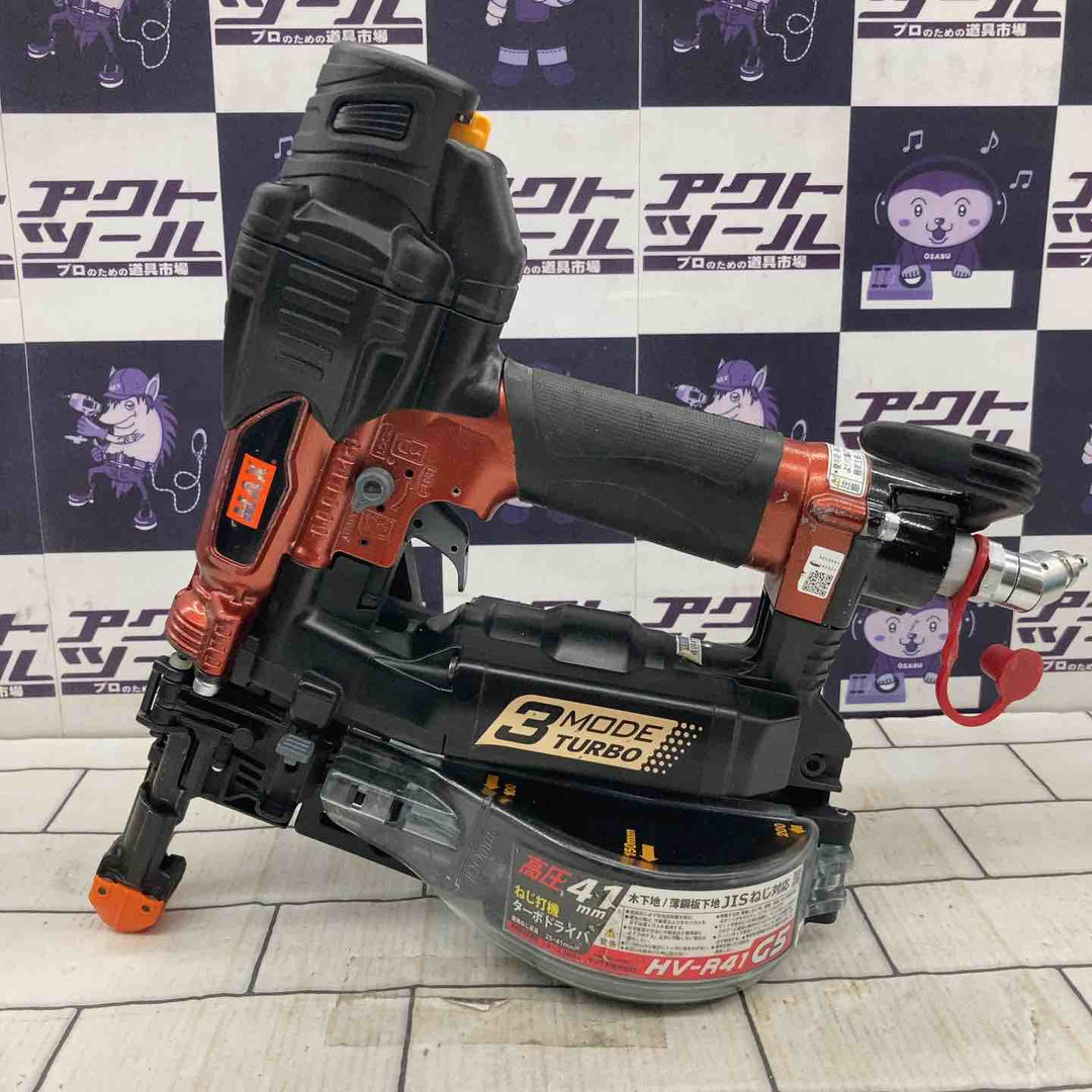 【メーカー修理品】★マックス(MAX) 高圧エアネジ打ち機 HV-R41G5-R【所沢店】