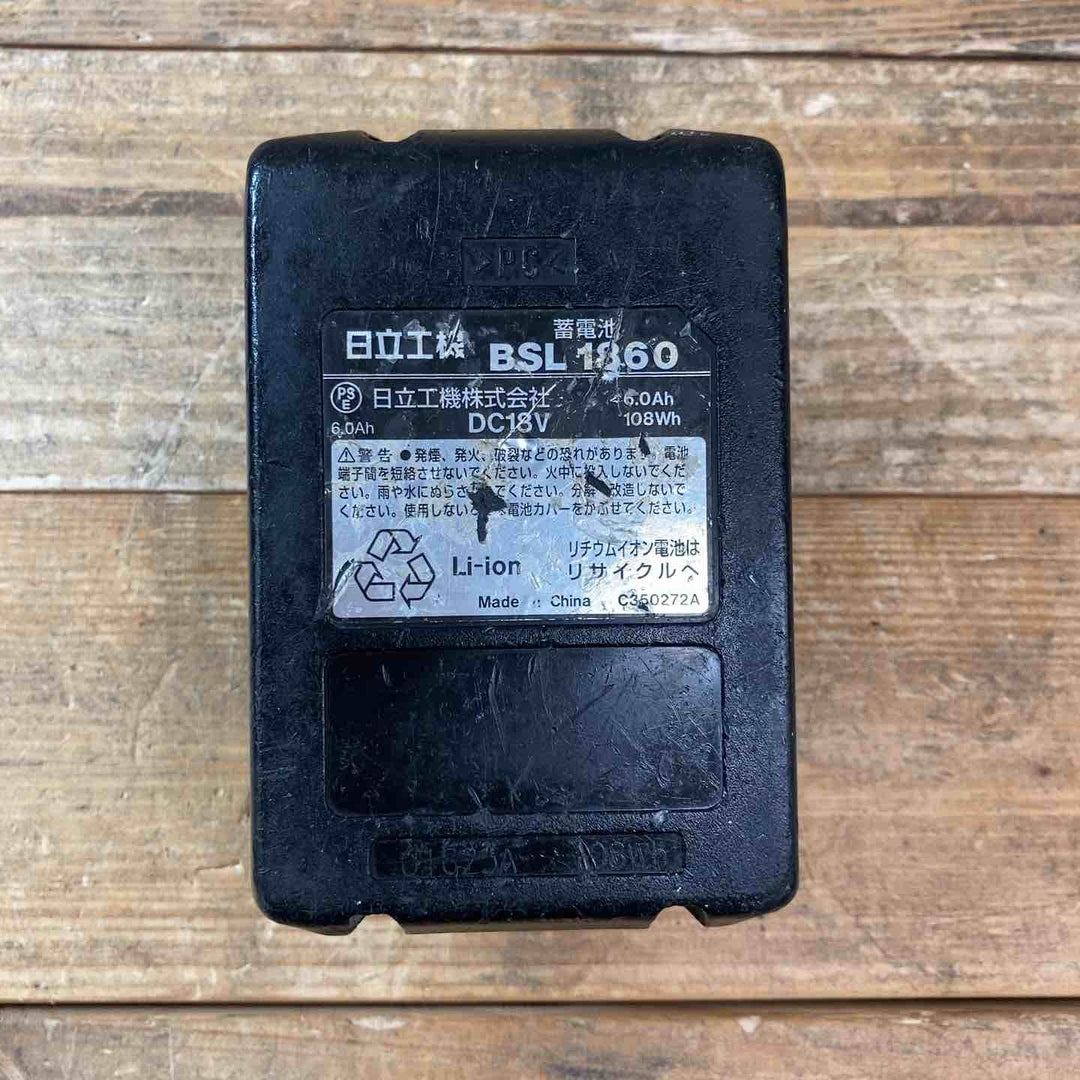 【中古品】 ハイコーキ(HIKOKI ※旧:日立工機) 18V コードレスインパクトドライバー WH18DDL2(NN)(R) バッテリー1個付属 【東大和店】