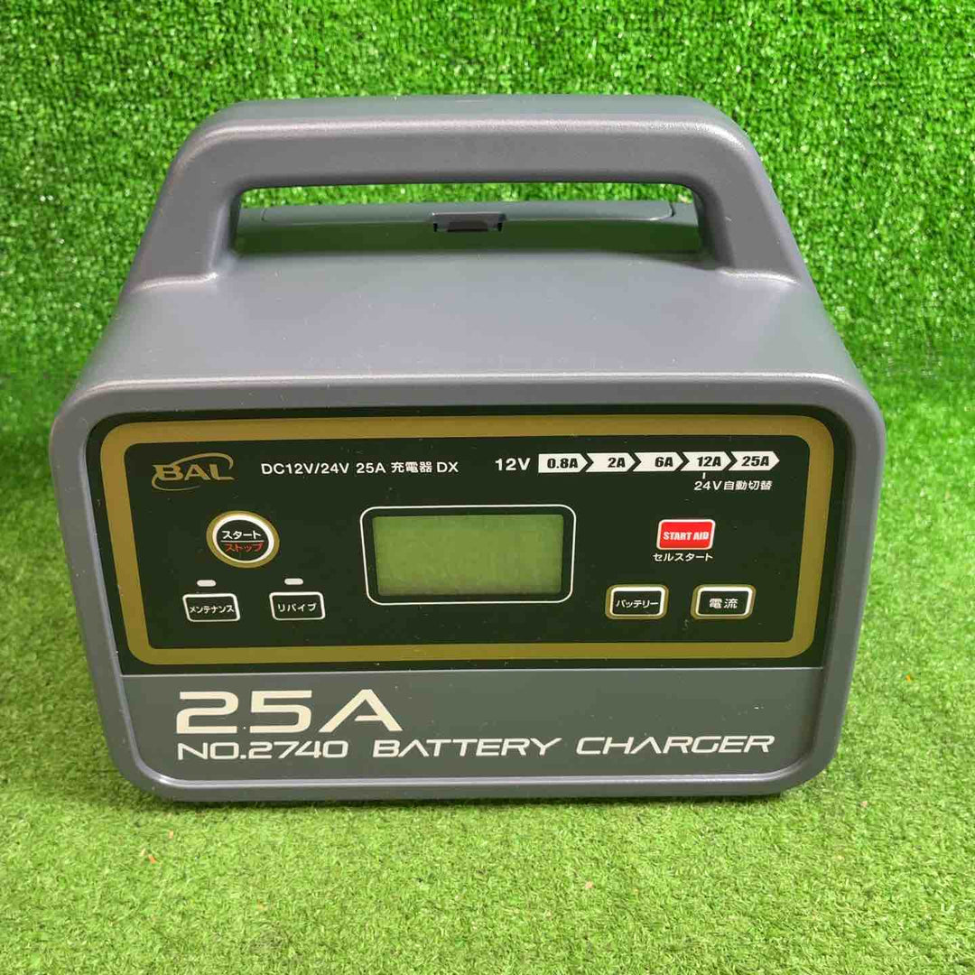【美品】BAL(大橋産業) No.2740 12V/24Vバッテリー専用充電器 バッテリーチャージャー【藤沢店】