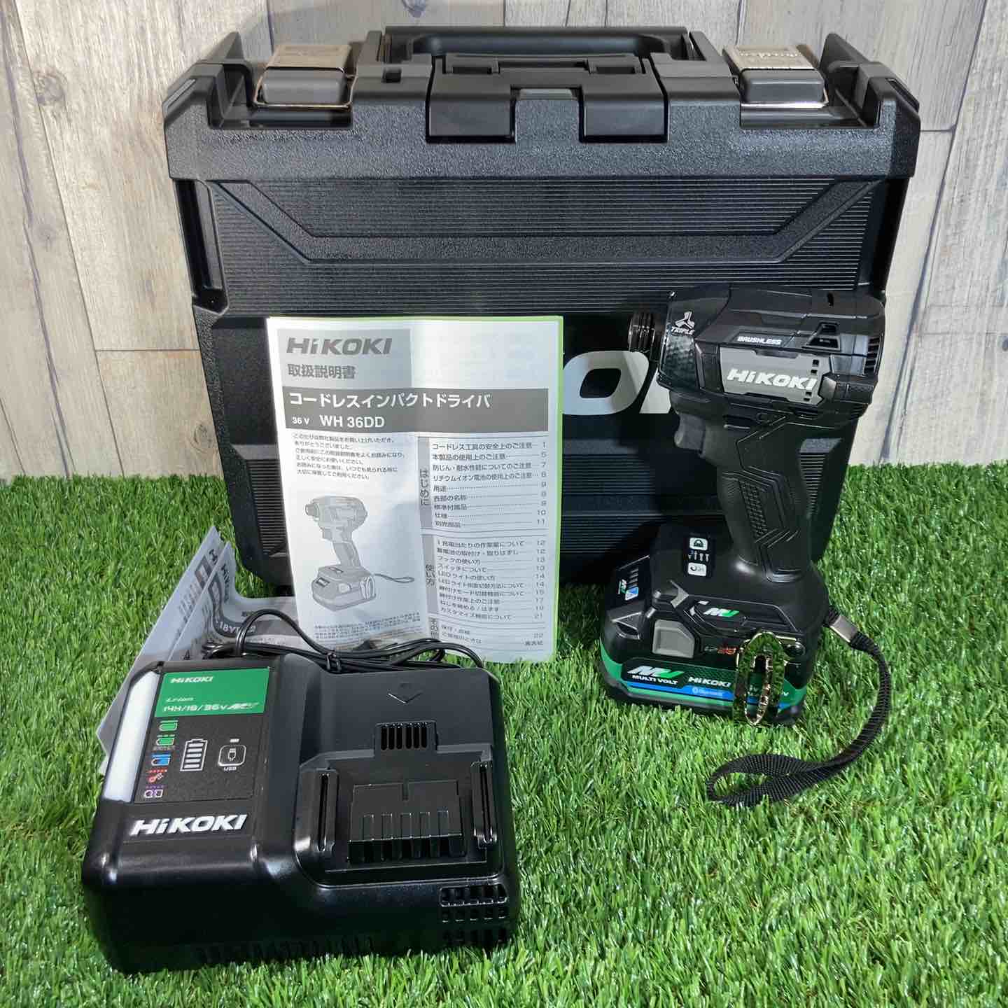 ◇HiKOKI コードレスインパクトドライバ WH36DD(XPBSZ) バッテリー1個【戸田店】 ◇HiKOKI コードレスインパクトドライバ WH36DD(XPBSZ) バッテリー1個