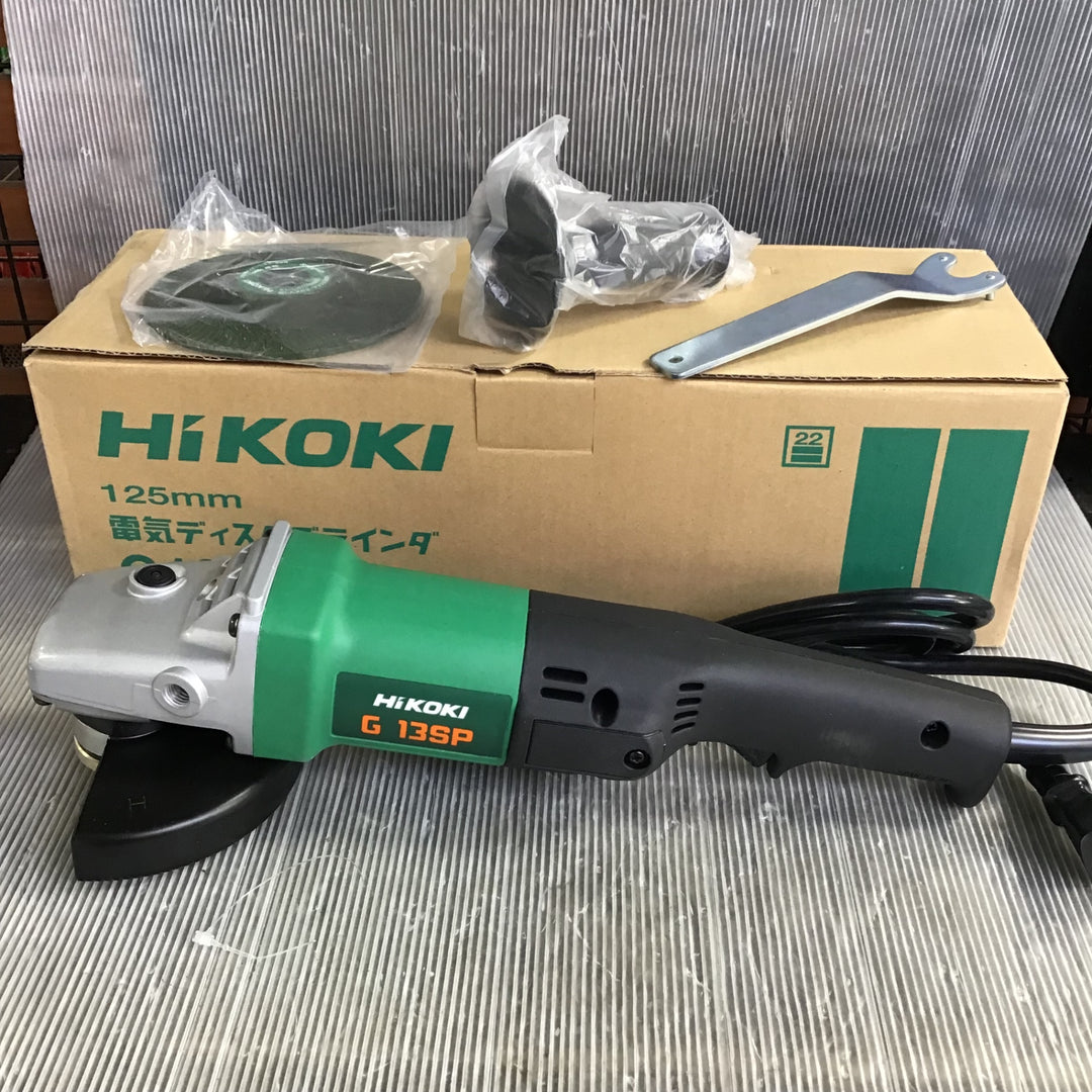 〇ハイコーキ(HIKOKI ※旧:日立工機) 電気ディスクグラインダ G13SP【草加店】