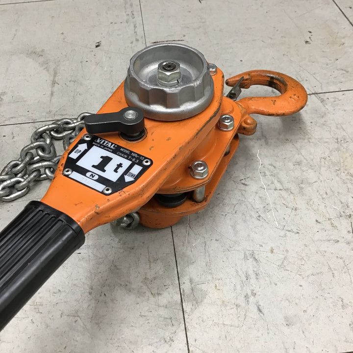 【現状品】VITAL レバーブロック・荷締め NR2-10 1.0ton 【鴻巣店】