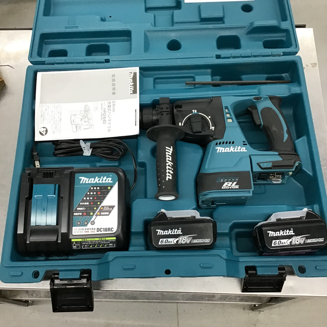 ★マキタ(makita) コードレスハンマドリル HR244DRGX【戸田店】