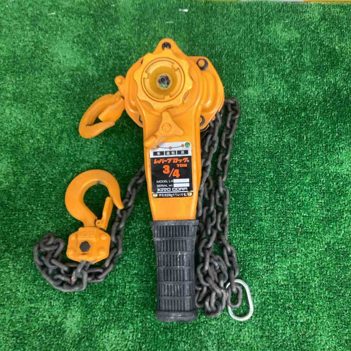 KITO レバーブロック 3/4トン　L4形　【越谷店】