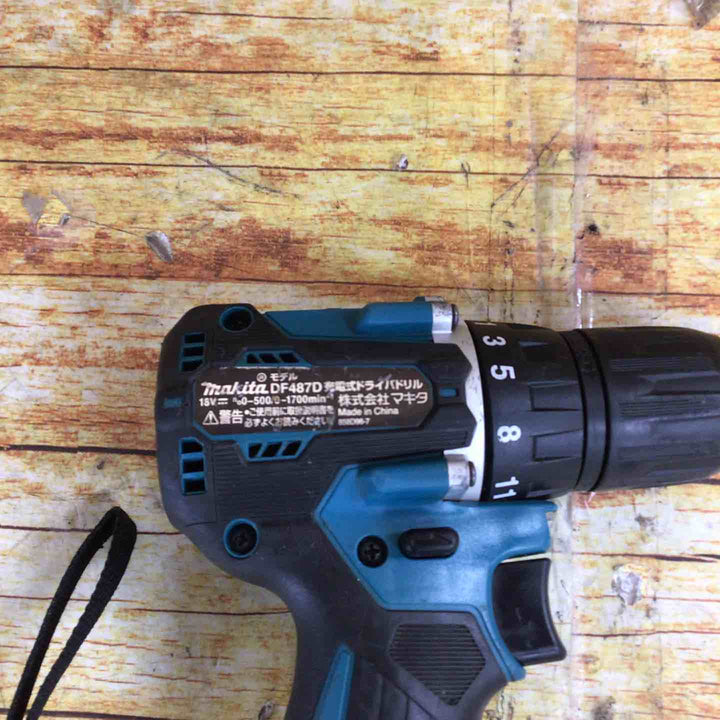 マキタ(makita) コードレスドリルドライバー DF487DRGX【川崎店】