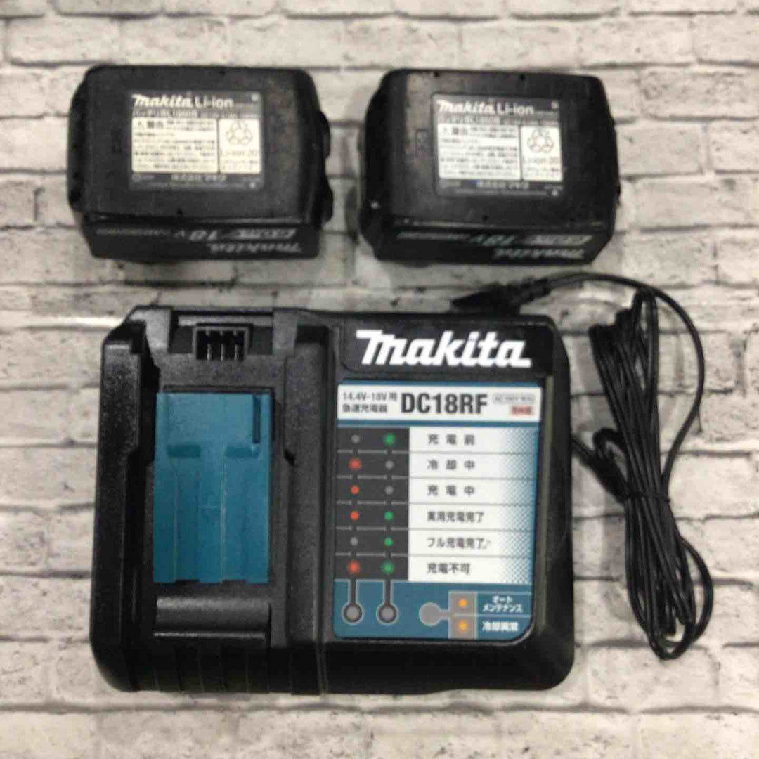 ☆マキタ(makita) 充電式ヒートガン HG181DZK バッテリBL1860B×2個+充電器DC18RFセット【川口店】