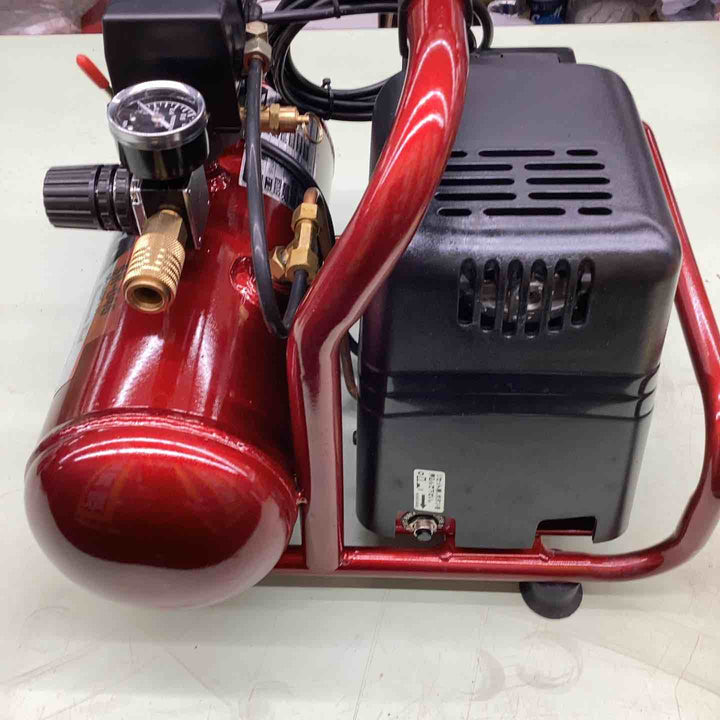 ♪超美品 ◇藤原産業 (SK11) オイルレス エアーコンプレッサー SR-045 タンク容量 4L SR-L04SPT-01【越谷店】