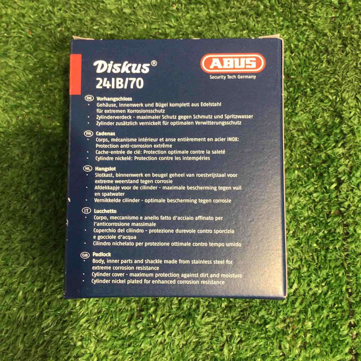 ◇ABUS アバス DISKUS ディスカス 南京錠 241B/70【町田店】