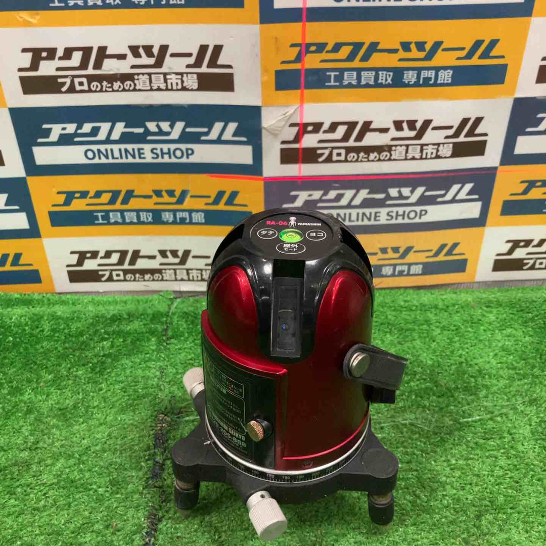 ◇山真製鋸(YAMASHIN) レッドエイリアン レーザー墨出し機 RA-06【草加店】