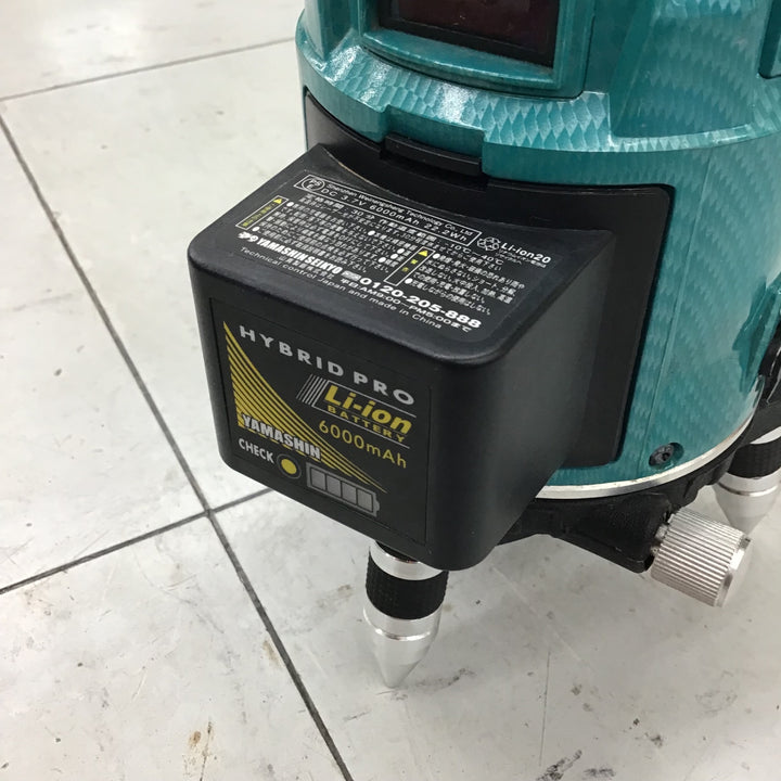 【現状品】 山真製鋸/YAMASHIN 電子整準式レーザー墨出し器・LDR-9s 【鴻巣店】