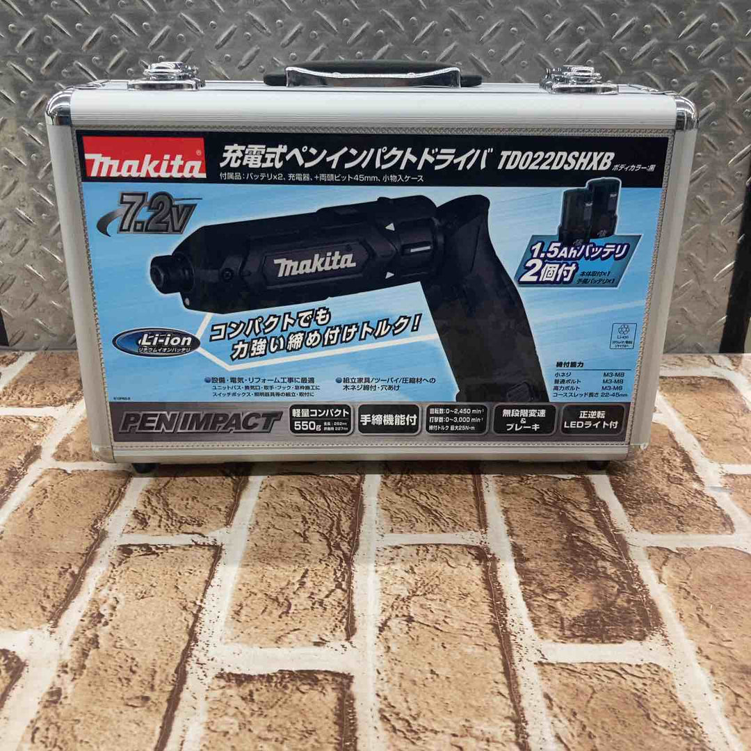 ★マキタ(makita) コードレスペンインパクトドライバー TD022DSHXB【所沢店】
