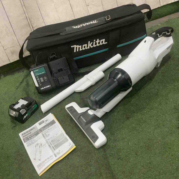 ★ハイコーキ(HIKOKI ※旧:日立工機) コードレスクリーナー R36DB(SC)(XPZ) 36V 動作確認済【川口店】