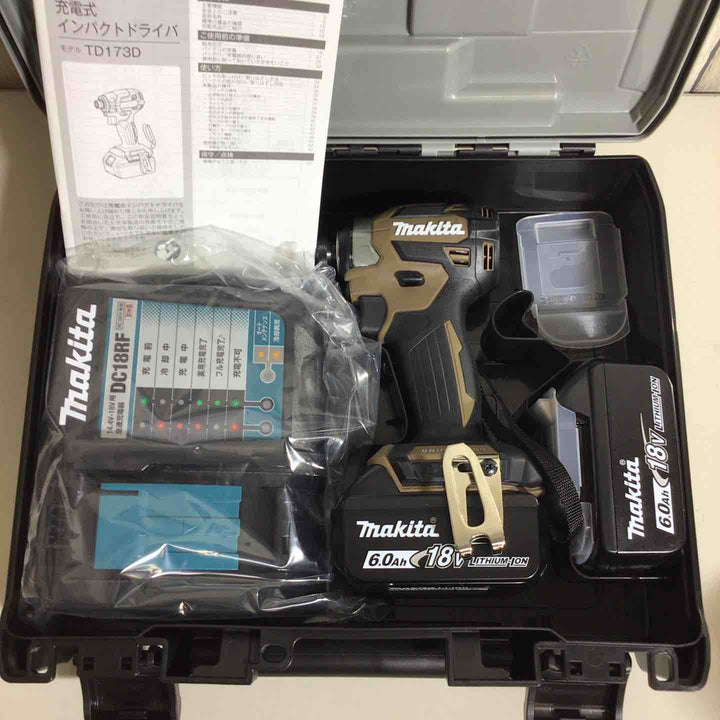 ★マキタ(makita) コードレスインパクトドライバー TD173DGXAB【戸田店】