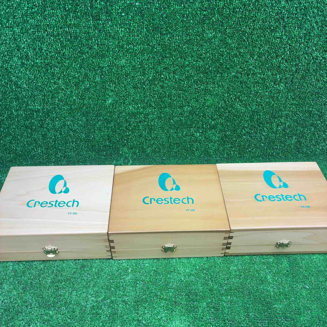 Crestech VT-02 軸付フェルトバフ木箱入りセット 3箱セット【藤沢店】