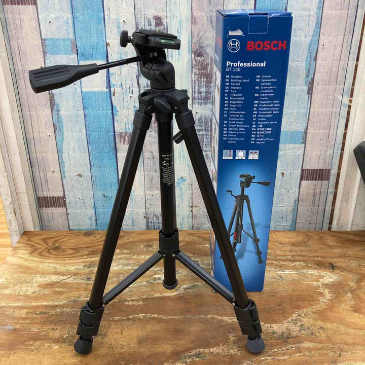 BOSCH(ボッシュ) 測量用アルミ三脚(気泡管付き) BT150【柏店】