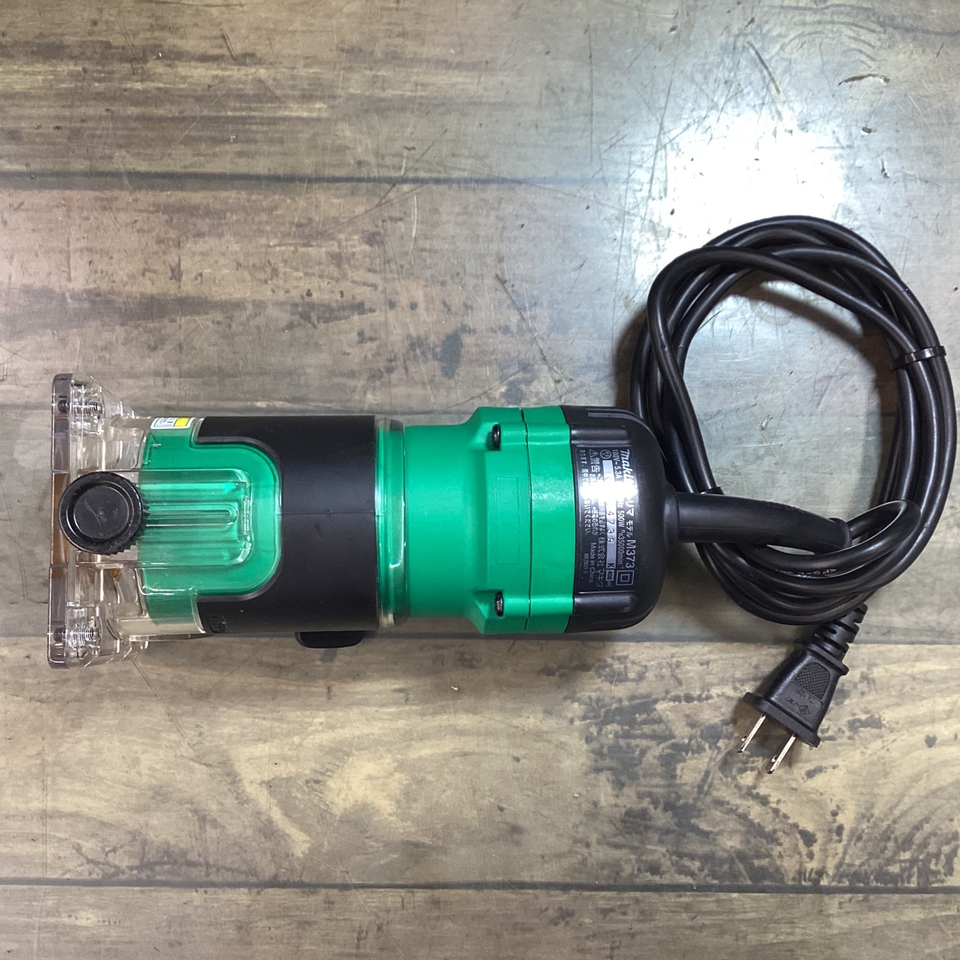 トリマM373 マキタ M373 トリマ チャック孔径6mm AC100V 新品 DIY-プロ