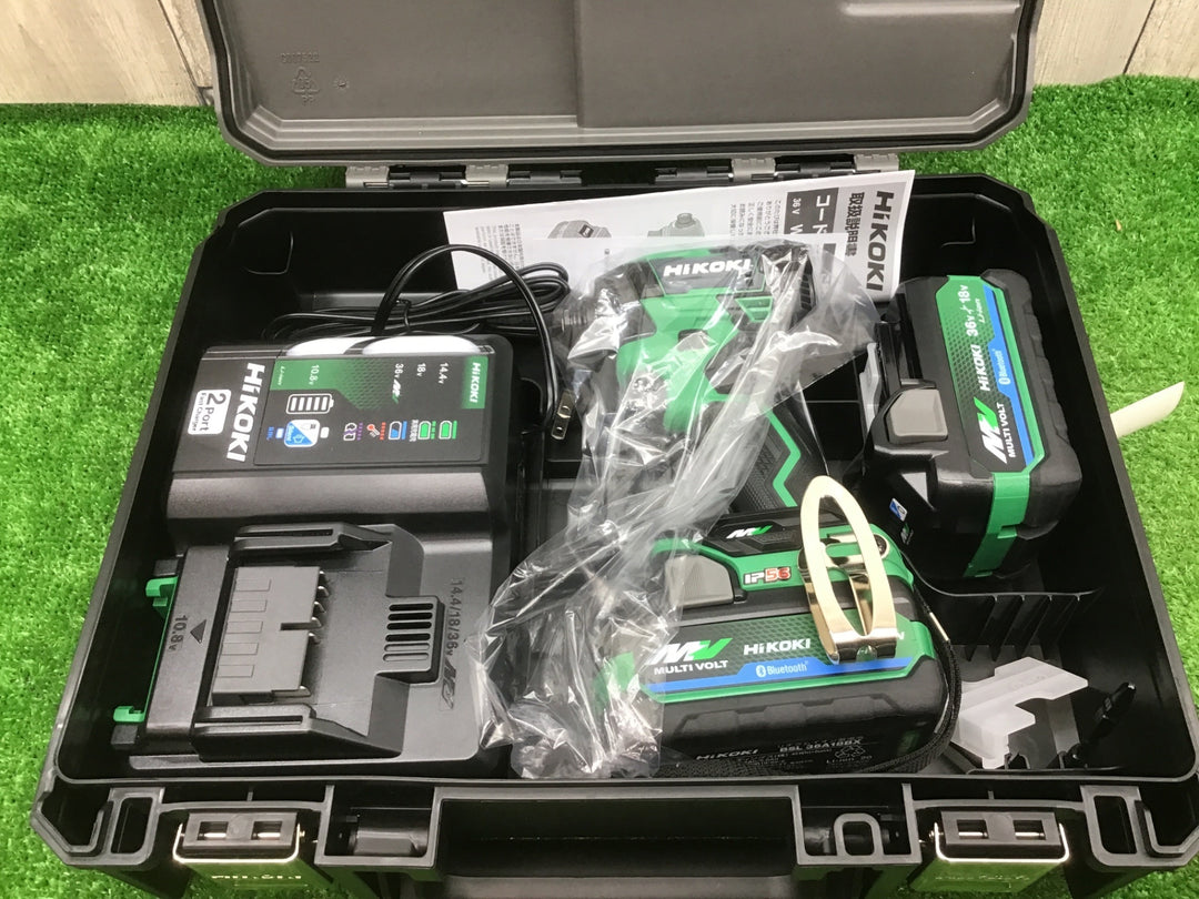 ★ハイコーキ(HIKOKI ※旧:日立工機) コードレスインパクトドライバ アグレッシブグリーン WH36DD(2XHLSZ)【富山店】◇SC