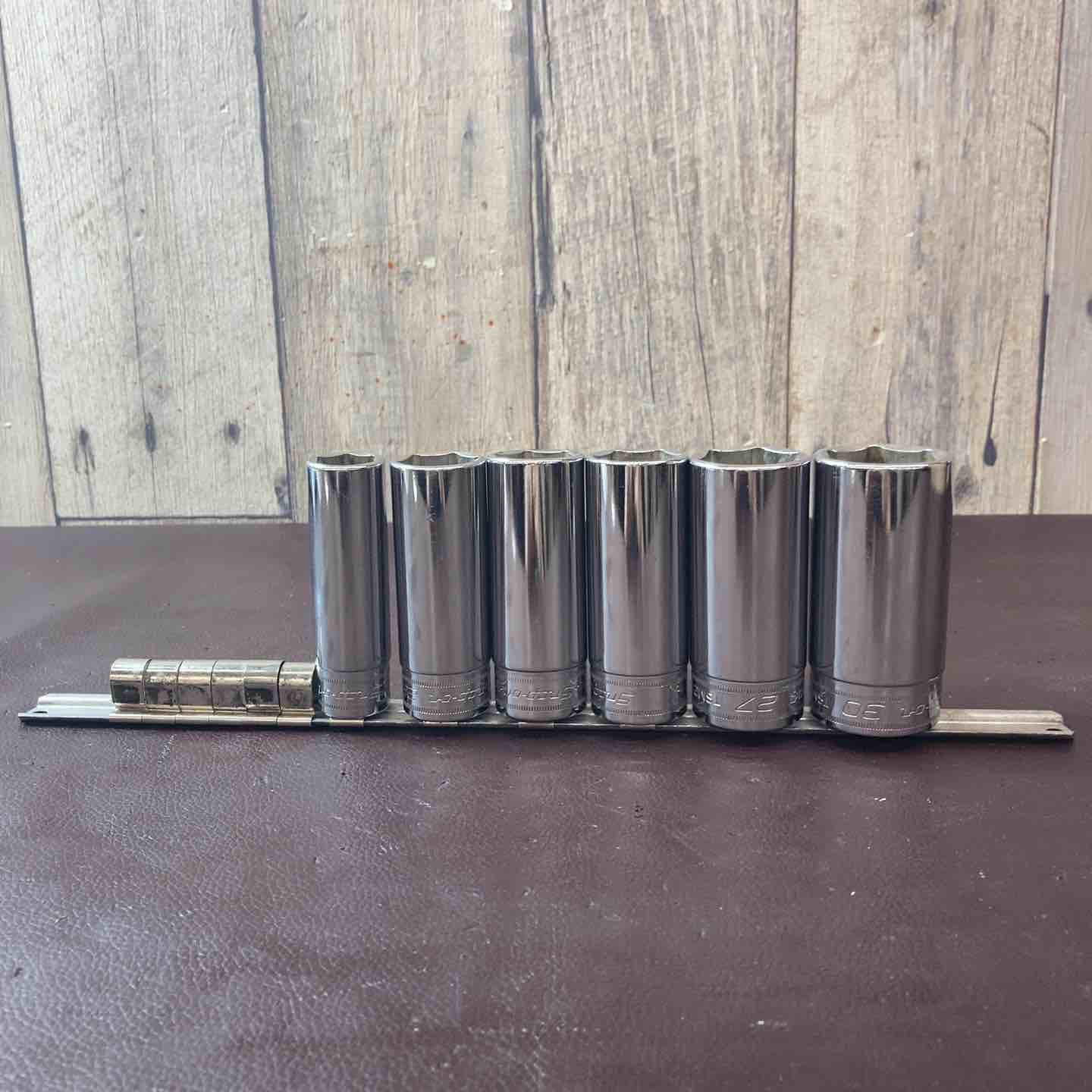 中古品】スナップオン(Snap-on) ディープソケット 6本ソケットセット