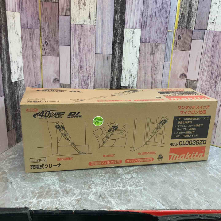 【未使用品】★マキタ makita 40V コードレスクリーナー CL003GZO【八潮店】