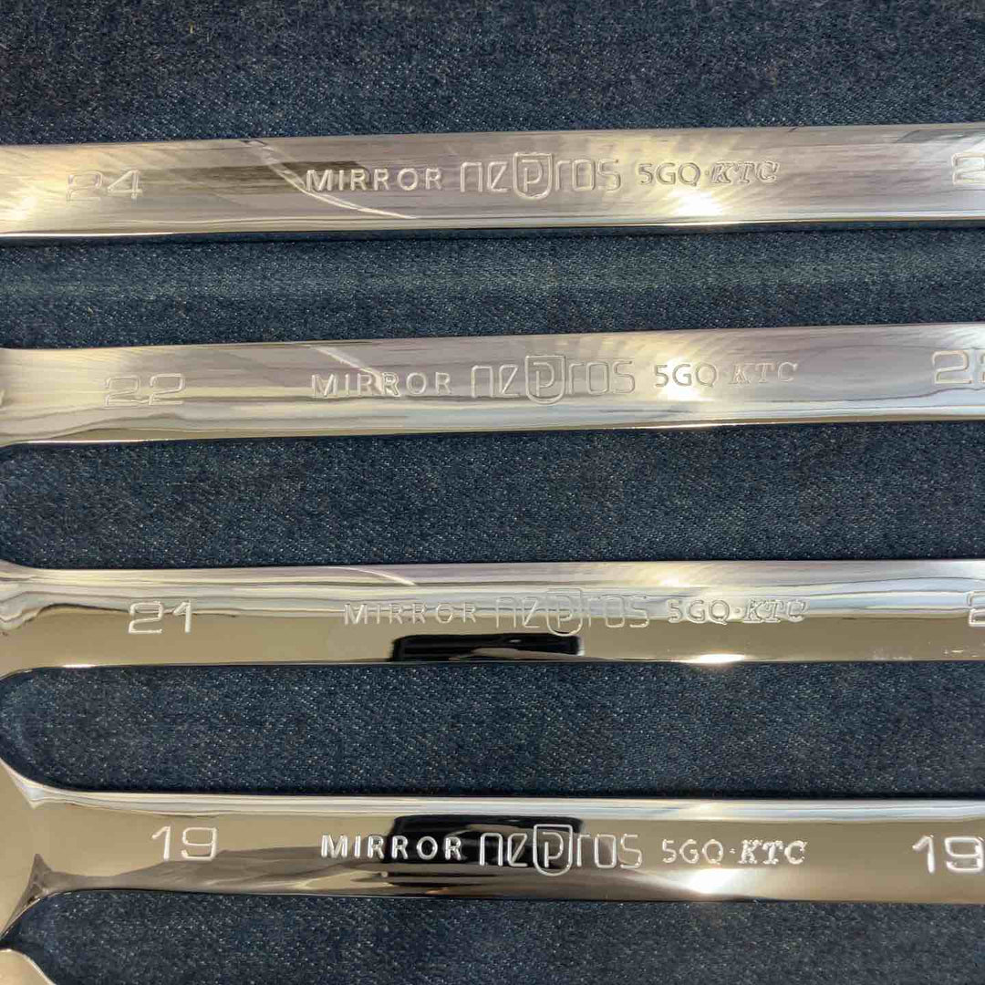 KTC コンビネーションレンチ ネプロス ミラー NMS2-24,22,21,19,17,14,13,12,10,8,7,5.5 12本セット【八潮店】
