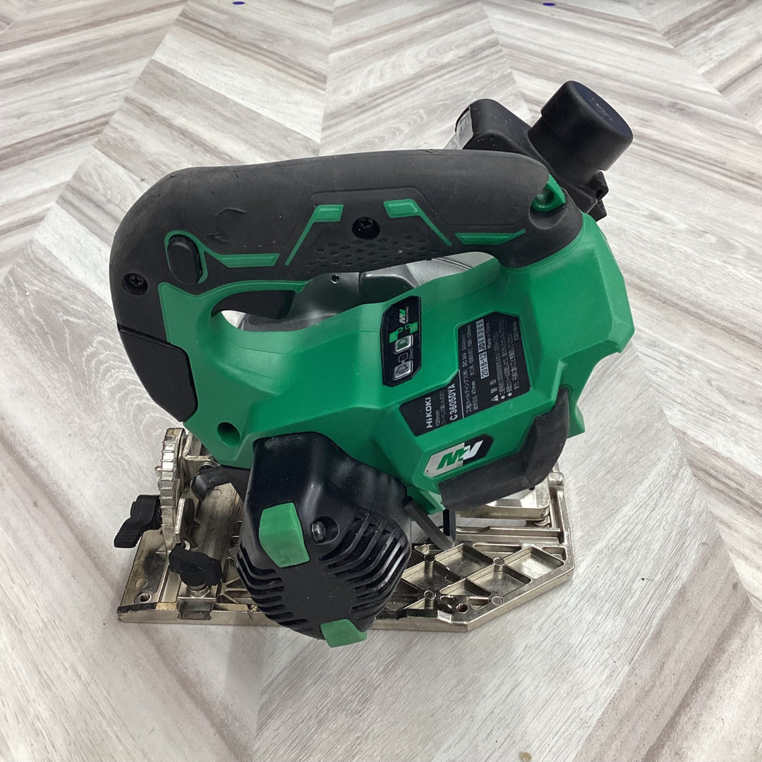 ★ハイコーキ(HIKOKI ※旧:日立工機) コードレス集じん丸のこ C3605DYA(NN)【八潮店】