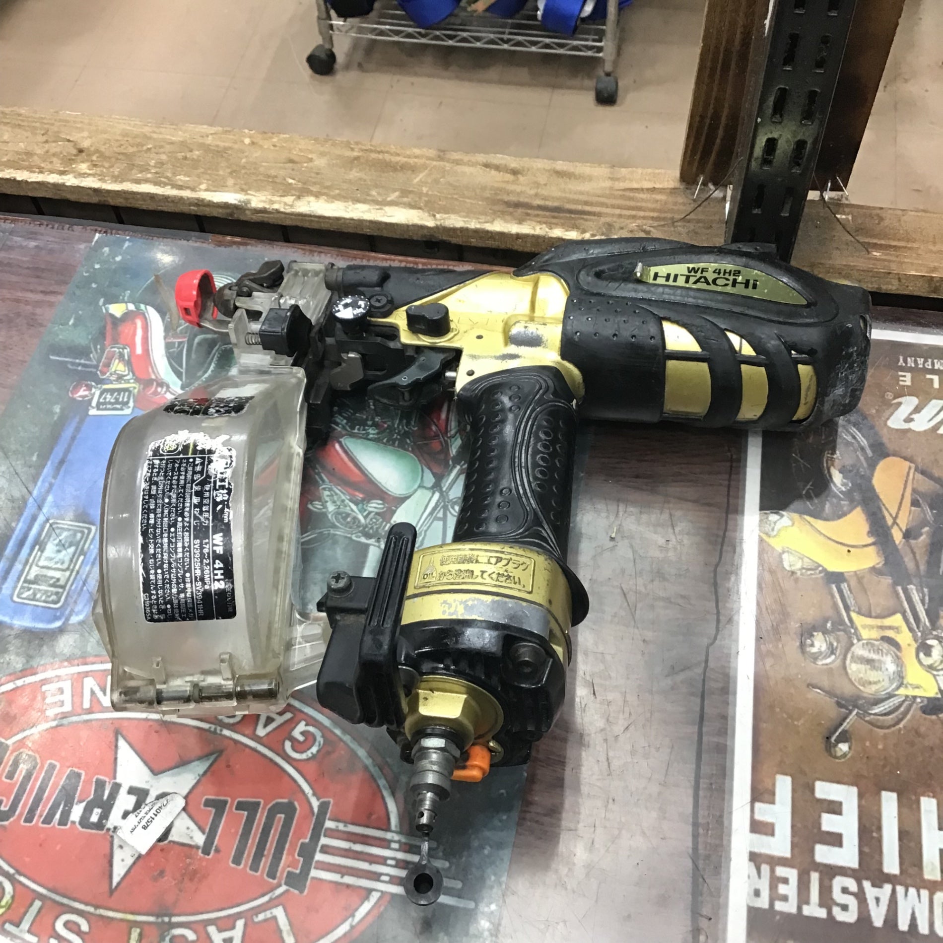 ☆ハイコーキ(HIKOKI ※旧:日立工機) 高圧エアネジ打ち機 WF4H2【草加店 