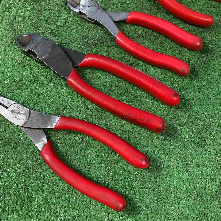 スナップオン/Snap-on ニッパー 86CF/87CF、ノーズプライヤー 96CF、ロングノーズプライヤー 496BCP/497CCP 計5点セット 【岩槻店】