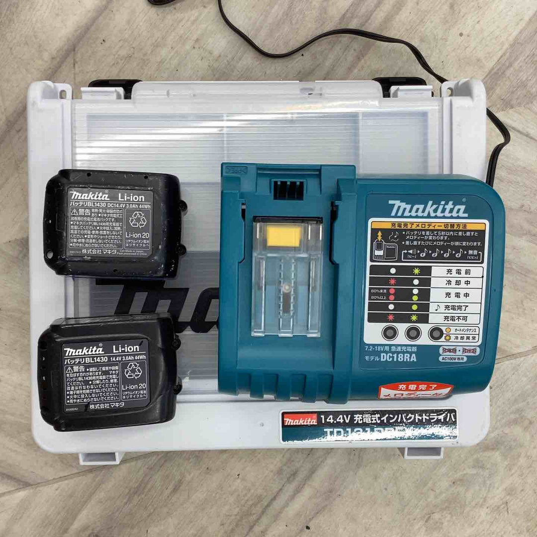 ★マキタ(makita) コードレスインパクトドライバー TD131DRFX【越谷店】