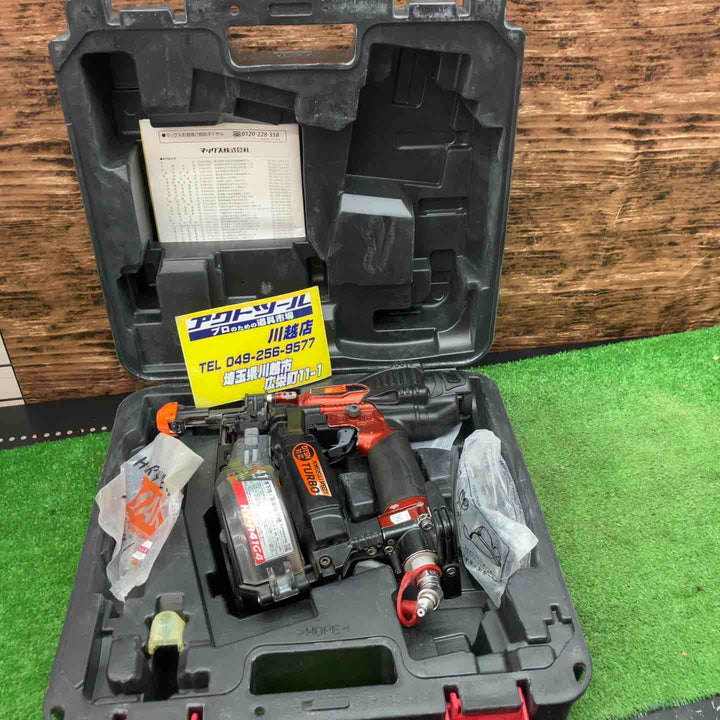 マックス(MAX) 高圧エアネジ打ち機 HV-R41G4-R ねじ足長さ	25・28・32・41mm【川越店】