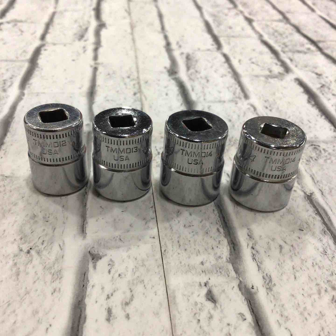 スナップオン(Snap-on) 1/4ショートソケット4点セット TMMDシリーズ 【川口店】