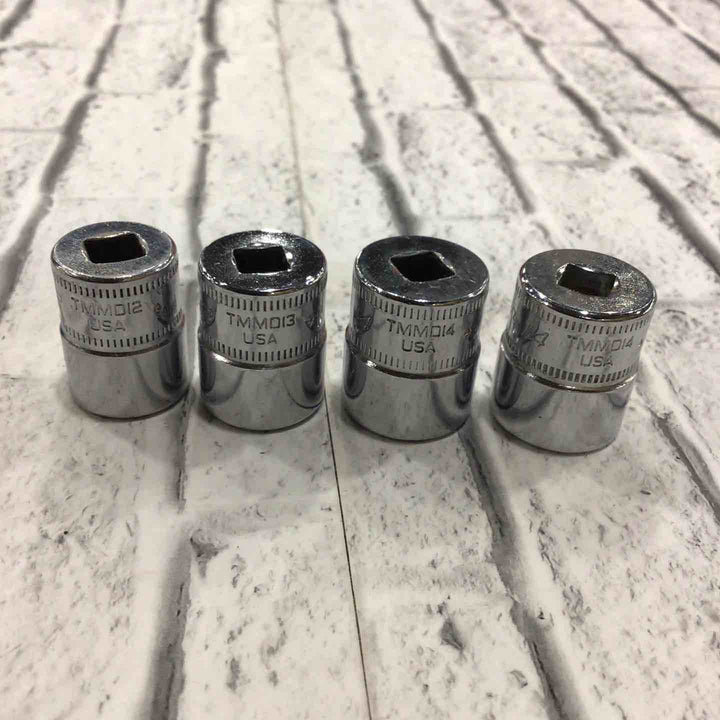 スナップオン(Snap-on) 1/4ショートソケット4点セット TMMDシリーズ 【川口店】