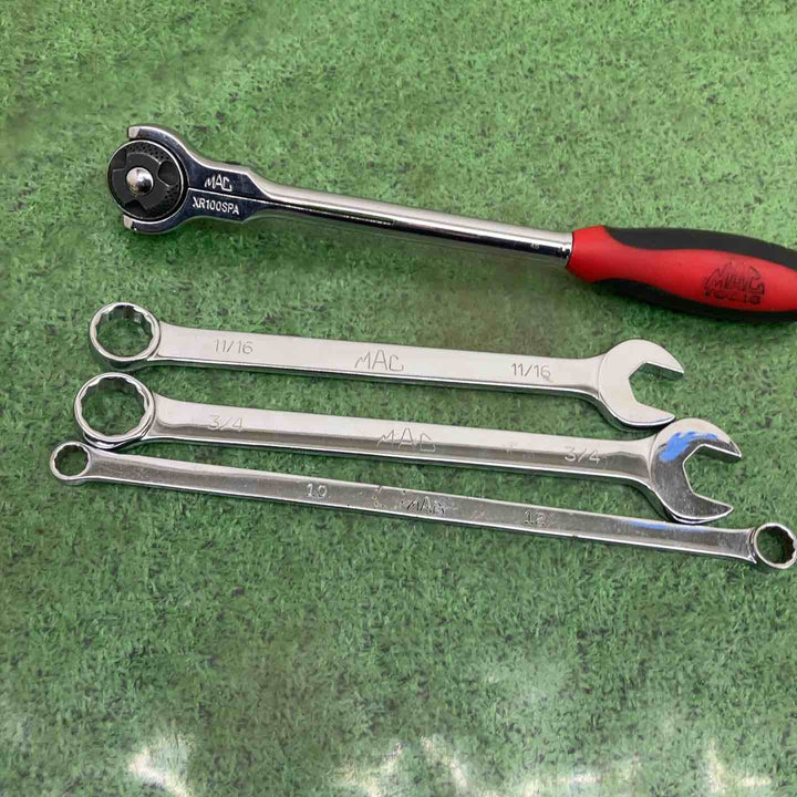 マックツール(MACTOOLS) 3/8"Dr. スイベルラチェット  メガネ・コンビネーションレンチ　まとめて【町田店】